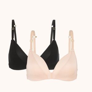 Set of 2 Lively No Wire Bra